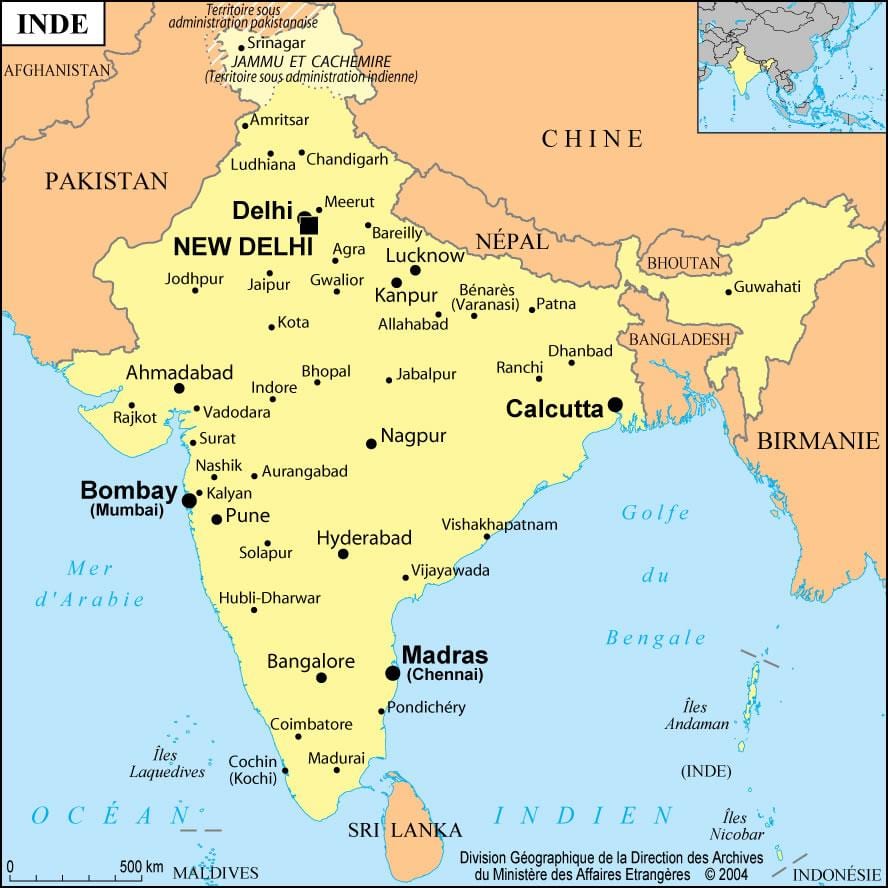 ਨਕਸ਼ਾ ਭਾਰਤ ਦੇ ਮੁੰਬਈ
