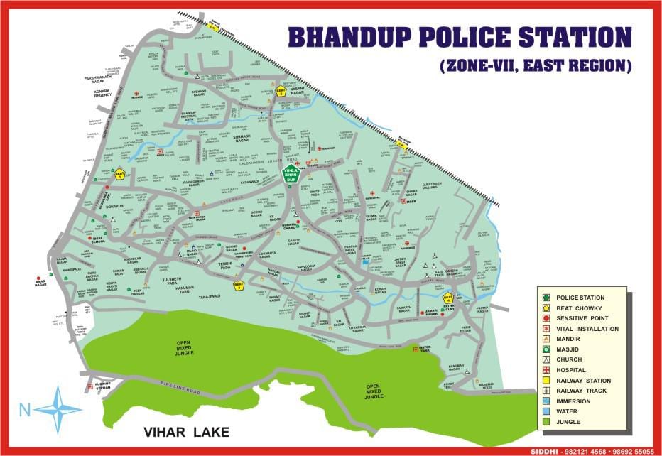 ਮੁੰਬਈ Bhandup ਨਕਸ਼ਾ